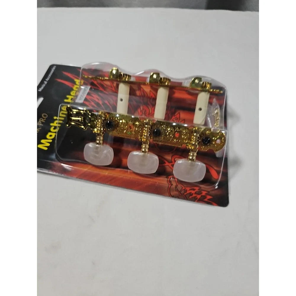 New York Pro Machine Head WOOD-019CP Guitar Tuning‎ Peg New NOS